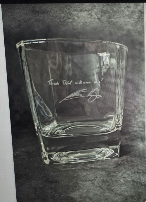 밴드 Tankard 위스키 글라스 셋