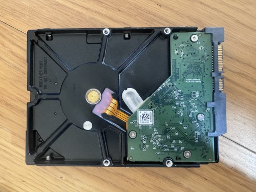 중고 WD Purple HDD 2TB 3.5인치